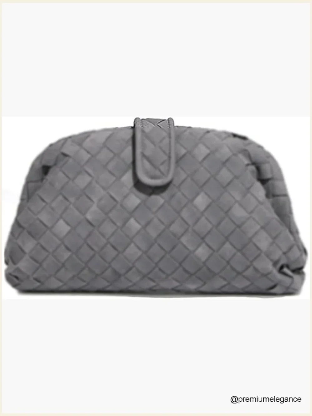 Handwoven PU Leather Crossbody Satchel Shoulder Bag Purse